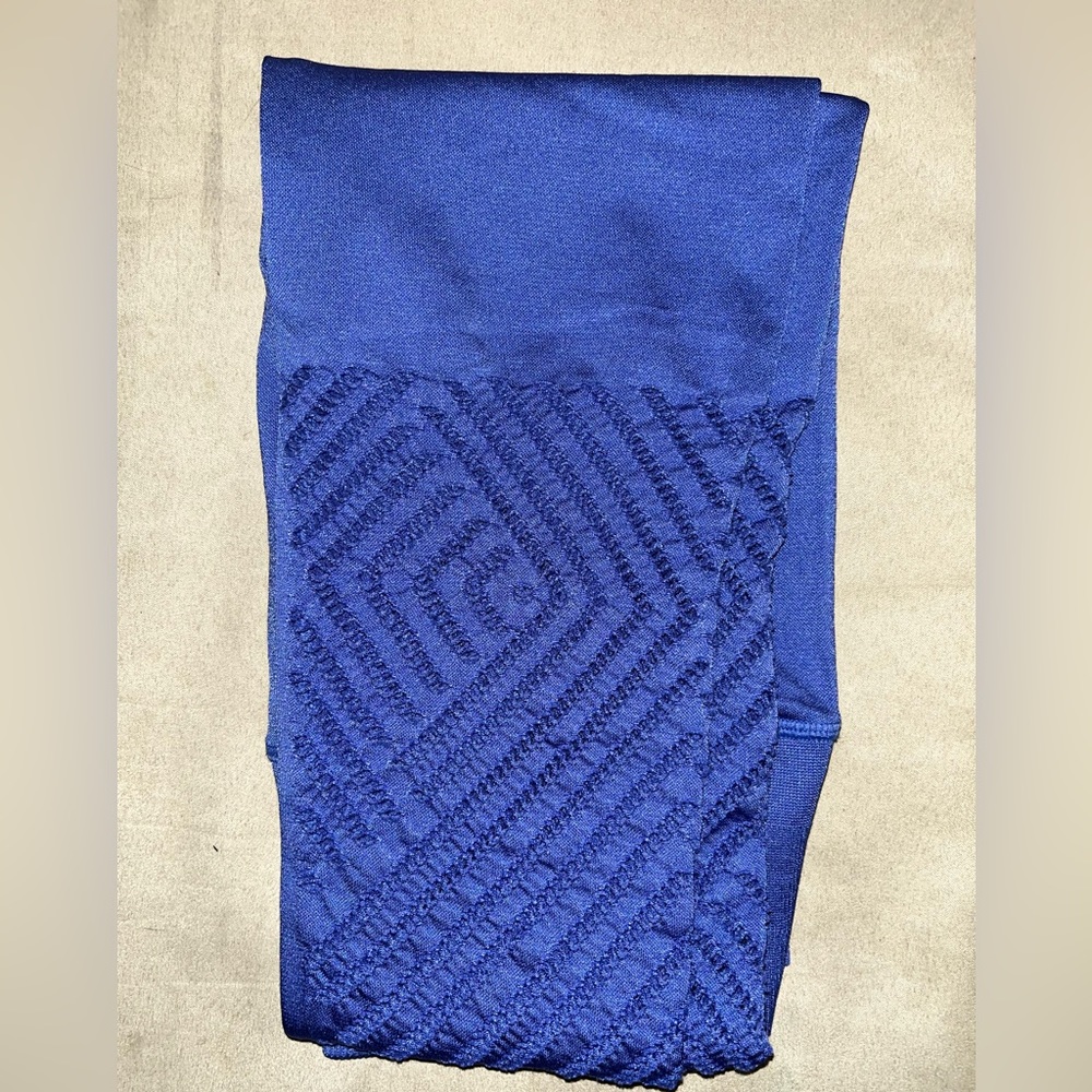 This is a nice cool blue active wear leggings by victories nice fabric